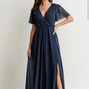 Baltic Born Vaughnie Maxi Dress Navy